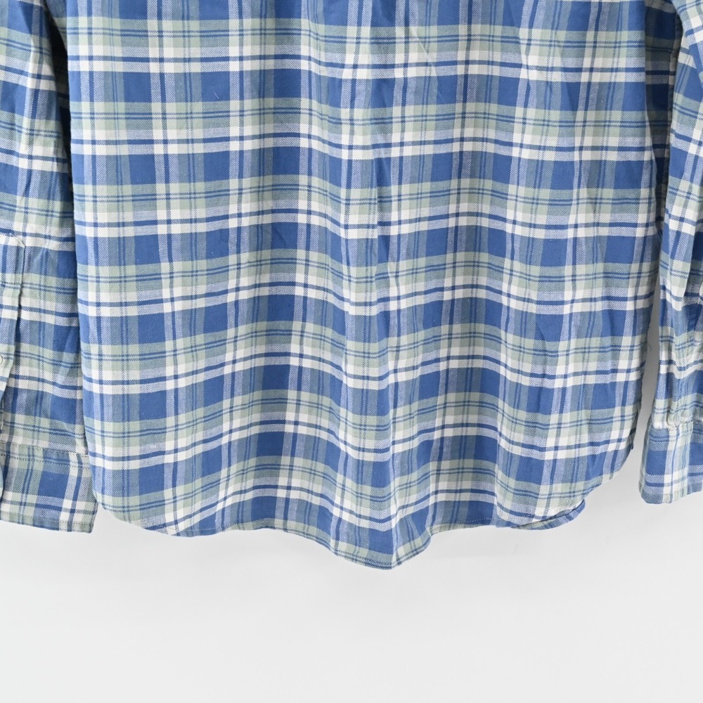 VINEYARD VINES Mens Plaid Shirt Size M Slim Longshore Blue Green Button Casual - Picture 11 of 11